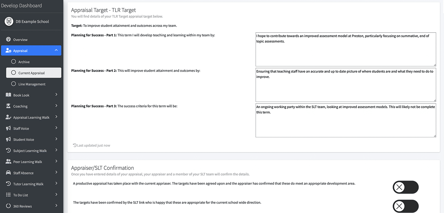 Appraisal System for Schools